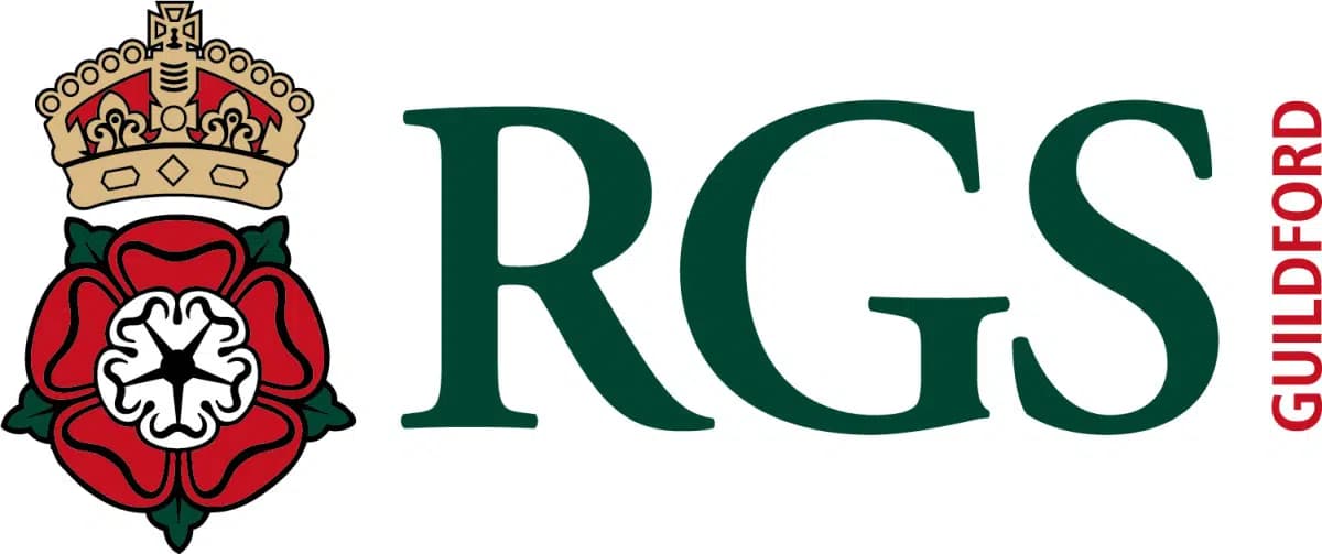 Royal Grammar School Guildford independent school in Surrey logo