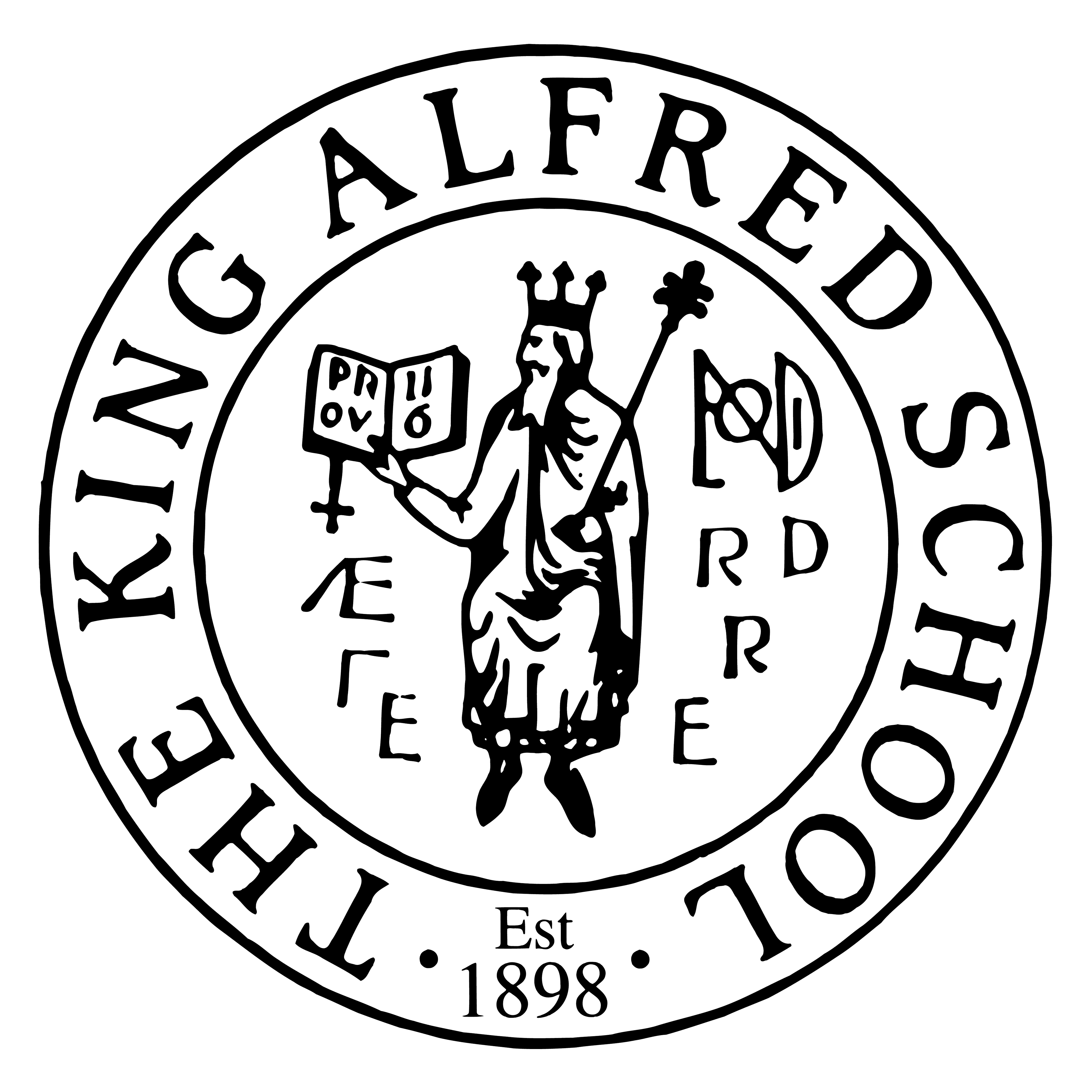 The King Alfred School independent school in Greater London logo