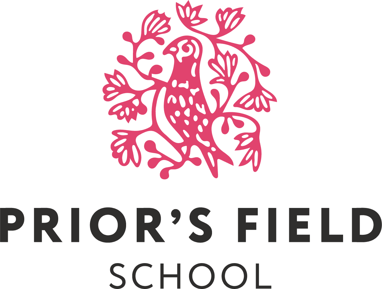 Prior's Field independent school in Surrey logo