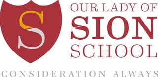 Our Lady of Sion School independent school in West Sussex logo