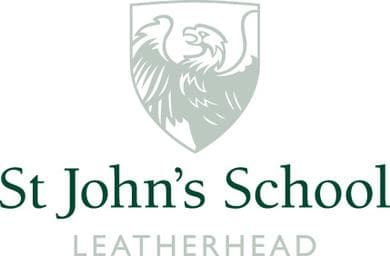 St John's School Leatherhead independent school in Surrey logo