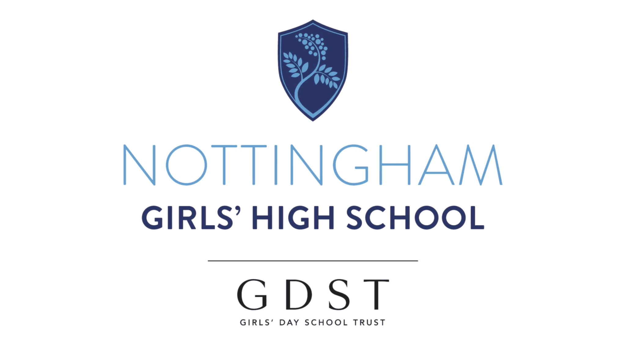 Nottingham Girls' High School GDST independent school in Nottinghamshire logo