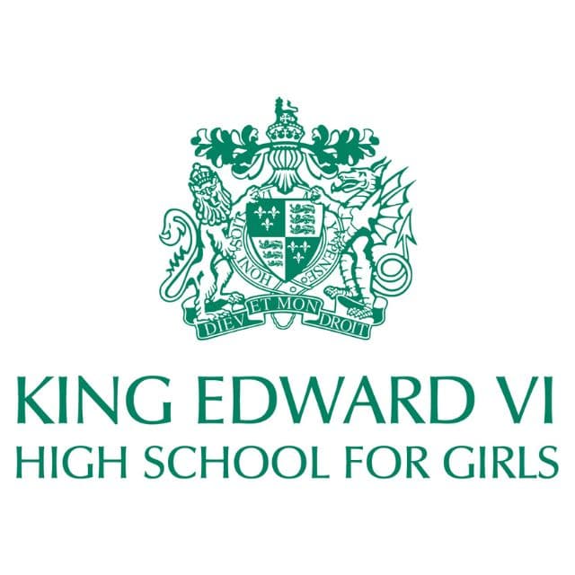 King Edward VI High School for Girls independent school in West Midlands Metropolitan County logo