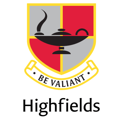 Highfields School independent school in Nottinghamshire logo