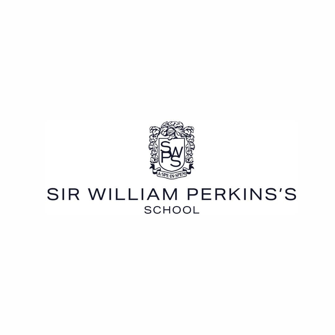Sir William Perkins's School independent school in Surrey logo