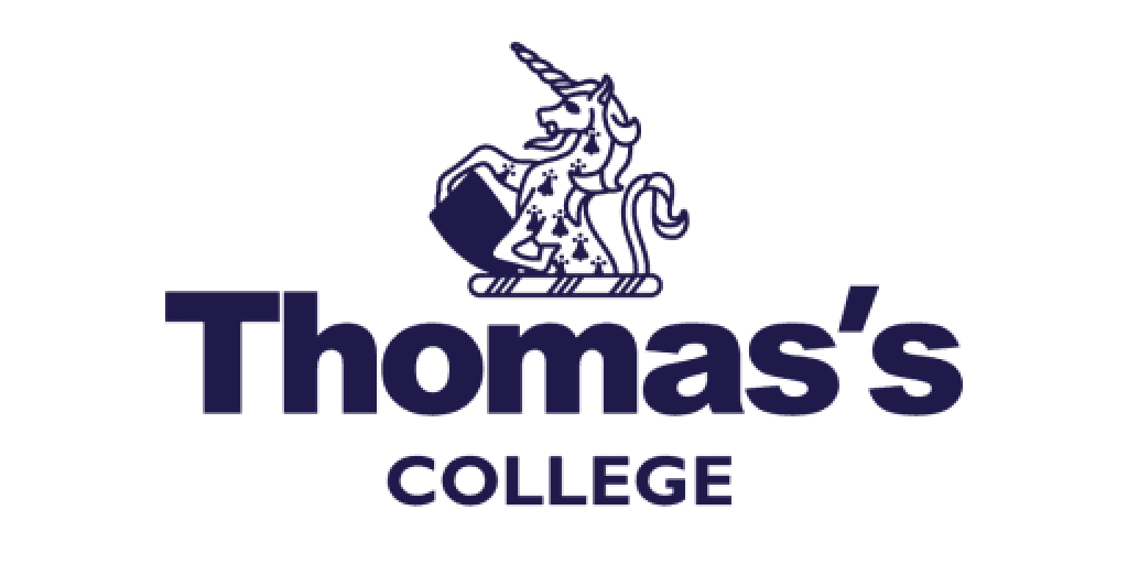 Thomas's College independent school in Greater London logo