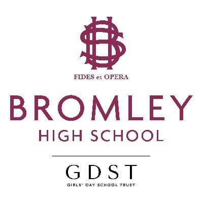 Bromley High School GDST independent school in Greater London logo