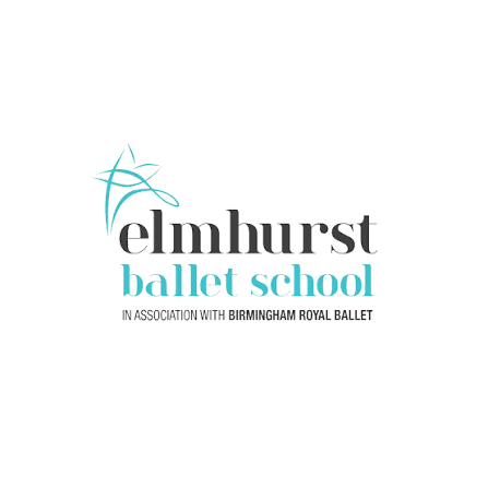 Elmhurst Ballet School independent school in West Midlands Metropolitan County logo