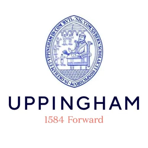 Uppingham School independent school in Rutland logo